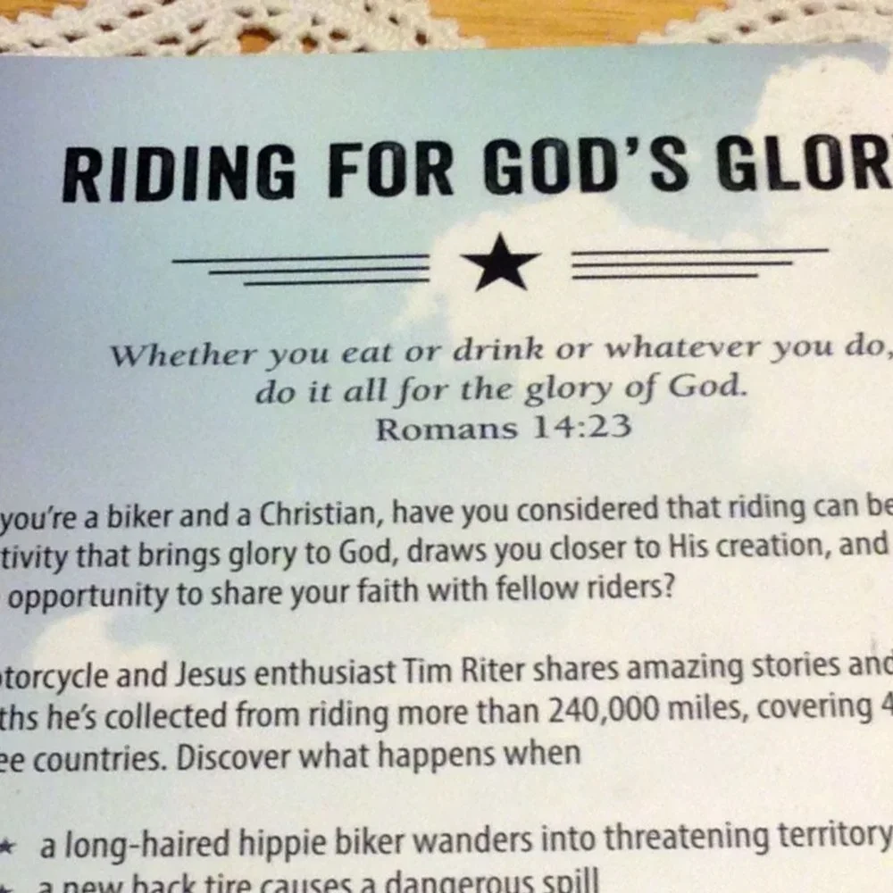 Biker's Devotional and New Testament